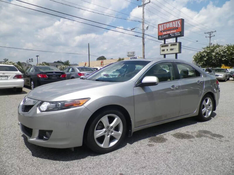 2010 Acura TSX for sale at Autohaus of Greensboro in Greensboro NC