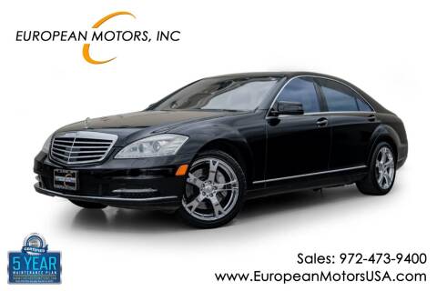 2013 Mercedes-Benz S-Class for sale at European Motors Inc in Plano TX