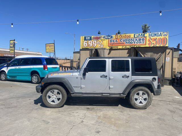 2010 Jeep Wrangler Unlimited for sale at DEL CORONADO MOTORS in Phoenix AZ