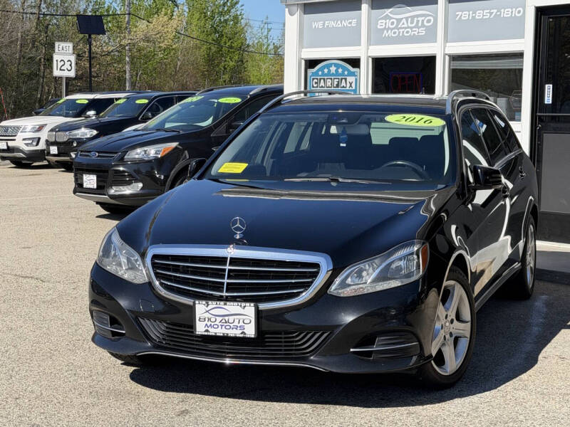 2016 Mercedes-Benz E-Class E 350 4MATIC