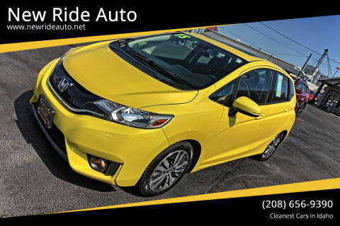 2015 Honda Fit for sale at New Ride Auto in Rexburg ID