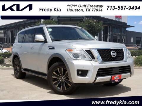 2018 Nissan Armada for sale at FREDY KIA USED CARS in Houston TX