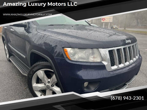 2012 Jeep Grand Cherokee for sale at Amazing Luxury Motors LLC in Gainesville GA