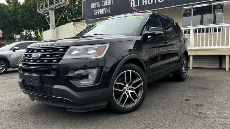 2016 Ford Explorer for sale at A I AUTO SALES in Newark NJ