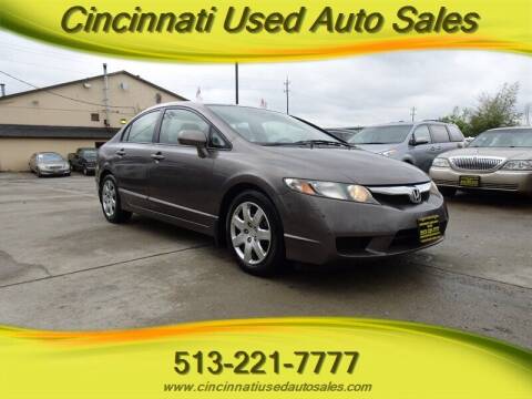 2009 Honda Civic for sale at Cincinnati Used Auto Sales in Cincinnati OH