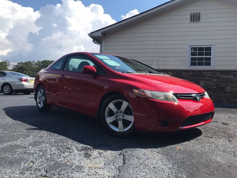2007 Honda Civic for sale at No Full Coverage Auto Sales in Austell GA