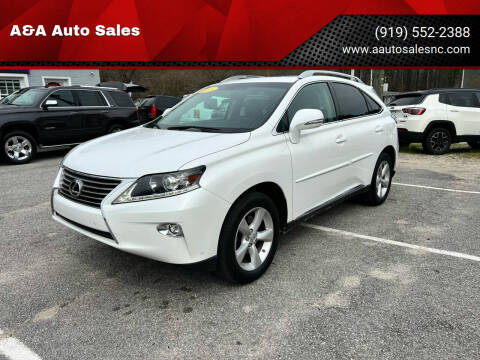 2015 Lexus RX 350 for sale at A&A Auto Sales in Fuquay Varina NC