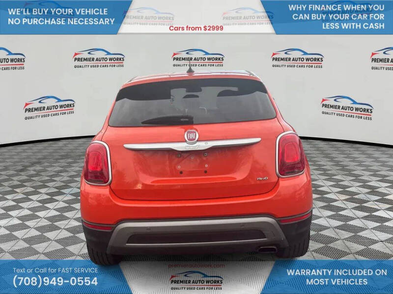 2016 FIAT 500X Trekking