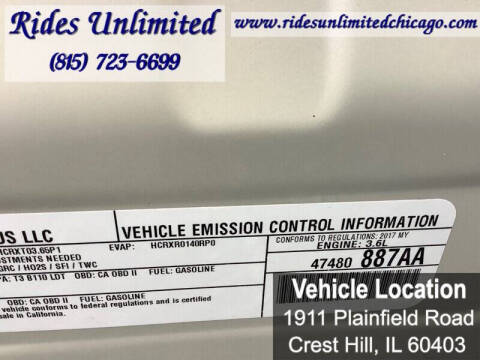 2017 Chrysler Pacifica Touring-L