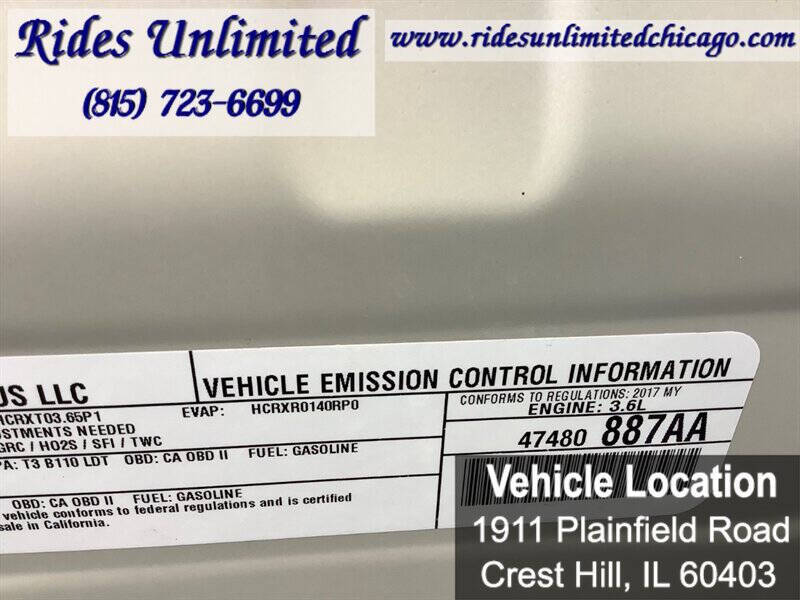 2017 Chrysler Pacifica Touring-L