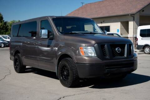 2012 Nissan NV for sale at REVOLUTIONARY AUTO in Lindon UT