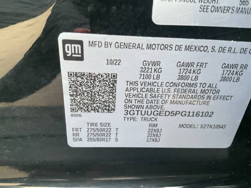 2023 GMC Sierra 1500