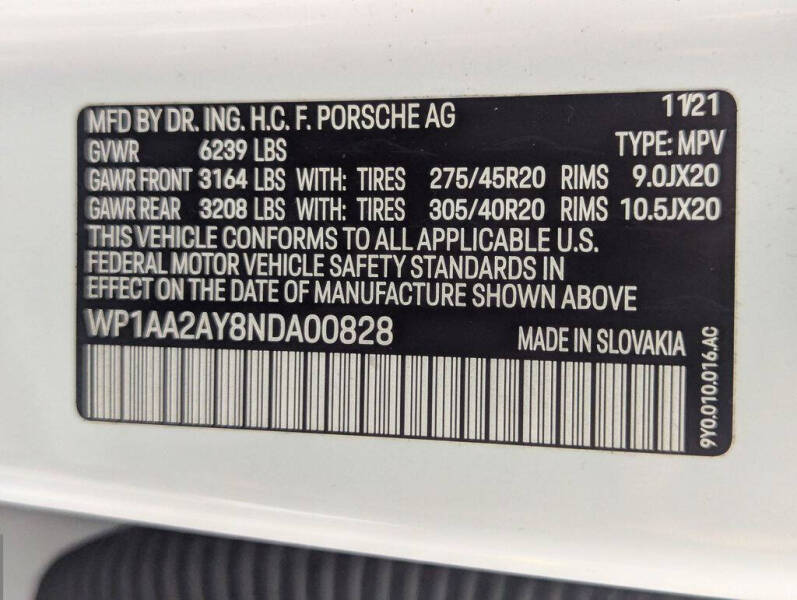2022 Porsche Cayenne