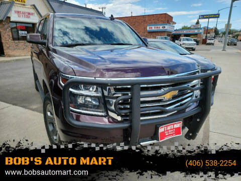 2017 Chevrolet Tahoe for sale at BOB'S AUTO MART in Lewistown MT