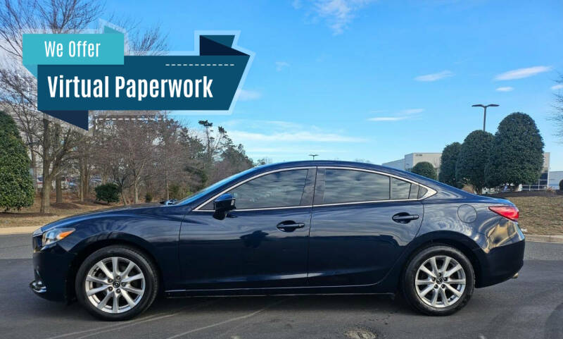 Used 2016 Mazda MAZDA6 i Sport with VIN JM1GJ1U58G1460132 for sale in Chantilly, VA