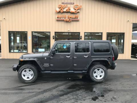 2017 Jeep Wrangler Unlimited for sale at K & L AUTO SALES, INC in Mill Hall PA