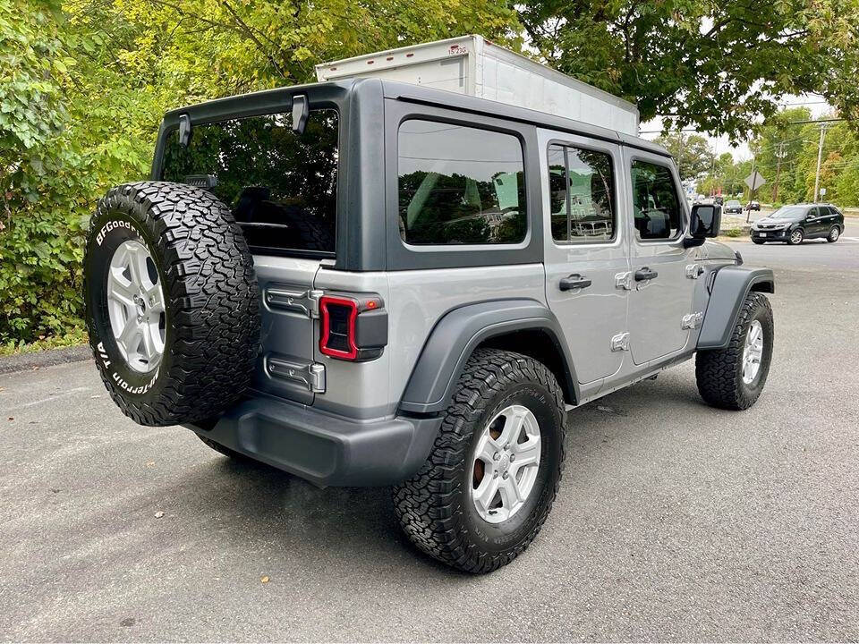 2018 Jeep Wrangler Unlimited for sale at TJ MOTORS in Leominster, MA