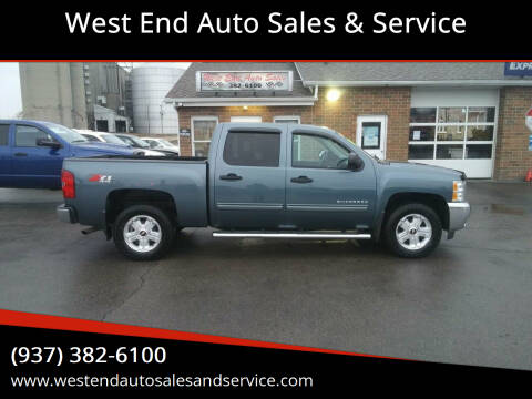 2013 Chevrolet Silverado 1500 for sale at West End Auto Sales & Service in Wilmington OH