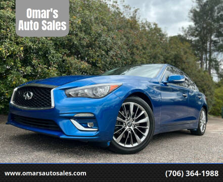 2018 Infiniti Q50 for sale at Omar's Auto Sales in Martinez GA