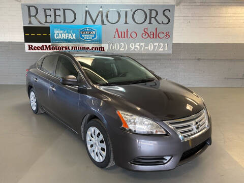2013 Nissan Sentra for sale at REED MOTORS LLC in Phoenix AZ