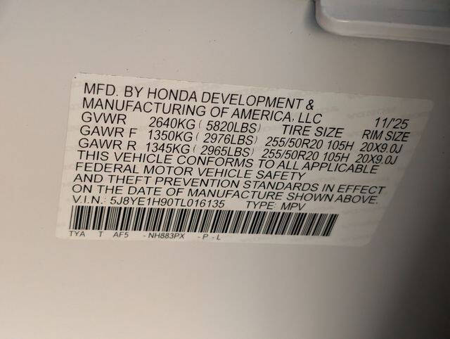 2026 Acura MDX SH-AWD  w/A-SPEC w/Advance