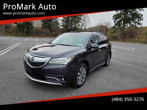 2015 Acura MDX for sale at Sabra Auto Group in Whitehall PA