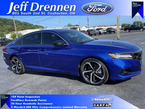 2022 Honda Accord for sale at JD MOTORS INC in Coshocton OH