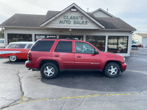 2004 Chevrolet TrailBlazer for sale at Clarks Auto Sales in Middletown OH