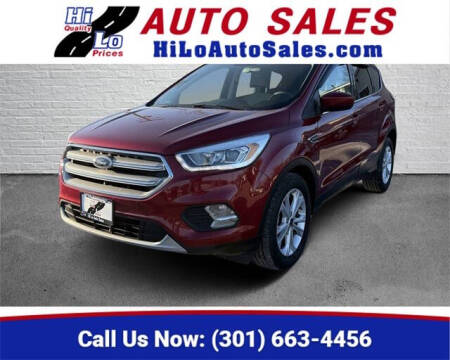 2017 Ford Escape for sale at Hi-Lo Auto Sales in Frederick MD