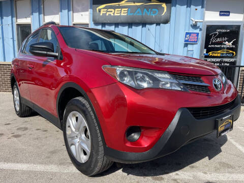 2013 Toyota RAV4 for sale at Freeland LLC in Waukesha WI