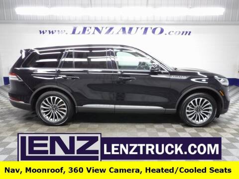 2021 Lincoln Aviator for sale at LENZ TRUCK CENTER in Fond Du Lac WI