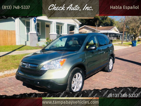 2008 Honda CR-V for sale at CHECK AUTO, INC. in Tampa FL