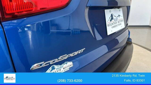 2019 Ford EcoSport SE