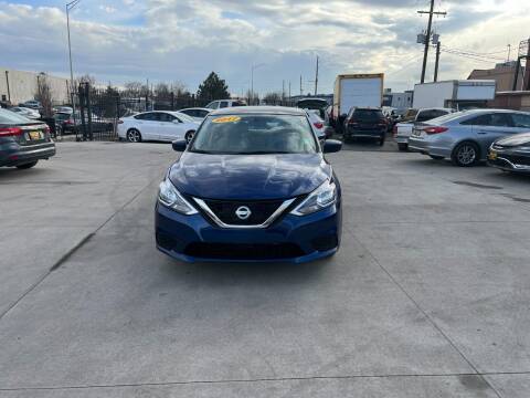 2017 Nissan Sentra for sale at CRESCENT AUTO SALES in Denver CO