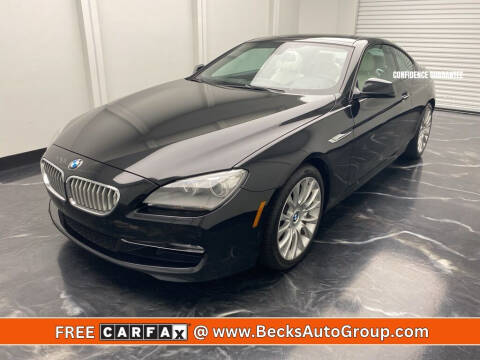 2015 BMW 6 Series for sale at Becks Auto Group in Mason OH