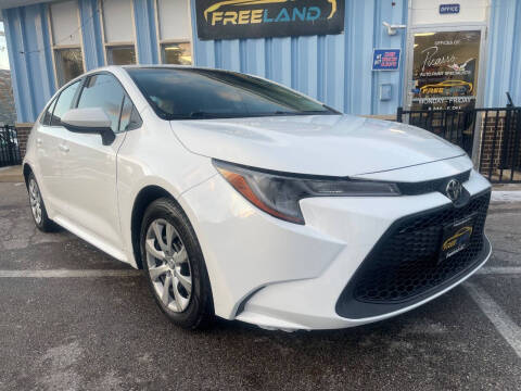 2020 Toyota Corolla for sale at Freeland LLC in Waukesha WI