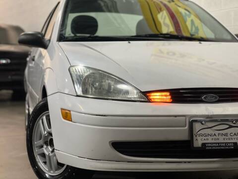 2002 Ford Focus for sale at Virginia Fine Cars in Chantilly VA