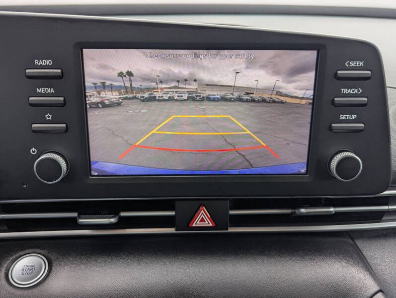 2023 Hyundai Elantra Hybrid Blue