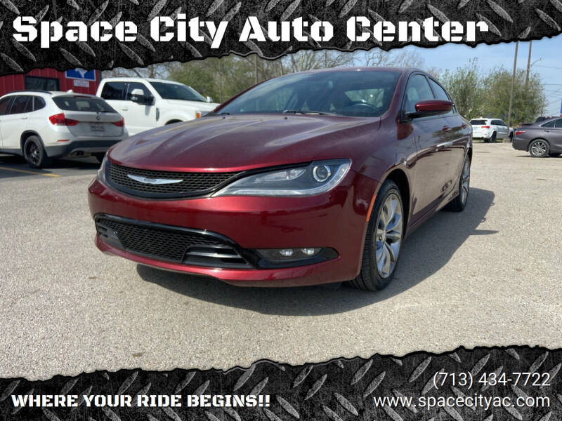 2015 Chrysler 200 for sale at Space City Auto Center in Houston TX