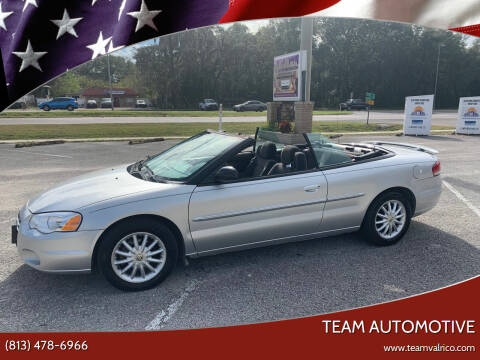 2004 Chrysler Sebring for sale at TEAM AUTOMOTIVE in Valrico FL