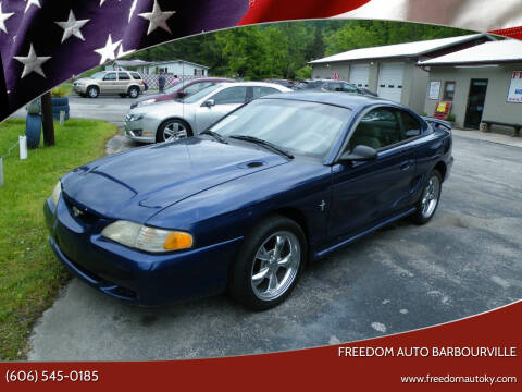 1997 Ford Mustang for sale at Freedom Auto Barbourville in Bimble KY