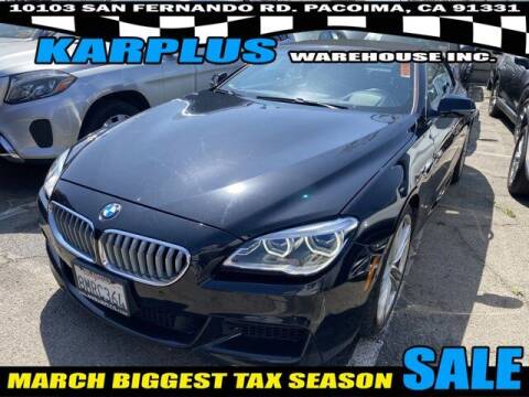 2016 BMW 6 Series for sale at Karplus Warehouse in Pacoima CA