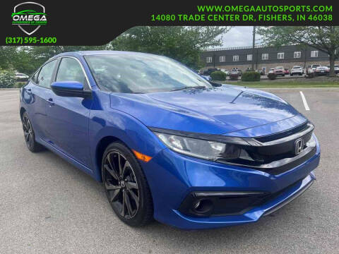 2021 Honda Civic for sale at Omega Autosports of Fishers in Fishers IN