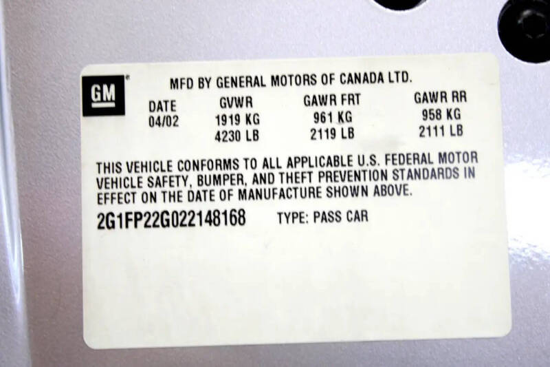 2002 Chevrolet Camaro Z28