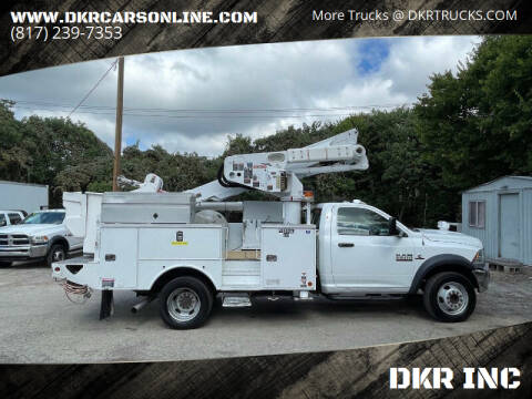 2013 RAM 5500 for sale at DKR INC in Arlington TX