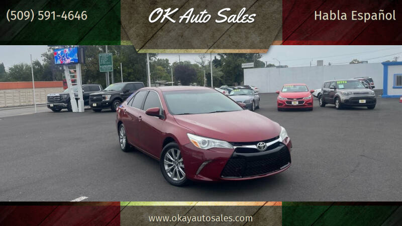 2015 Toyota Camry for sale at OK Auto Sales in Kennewick WA