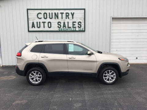 2015 Jeep Cherokee for sale at COUNTRY AUTO SALES LLC in Greenville OH