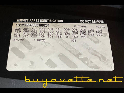 2003 Chevrolet Corvette