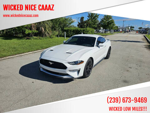 2018 Ford Mustang for sale at WICKED NICE CAAAZ in Cape Coral FL