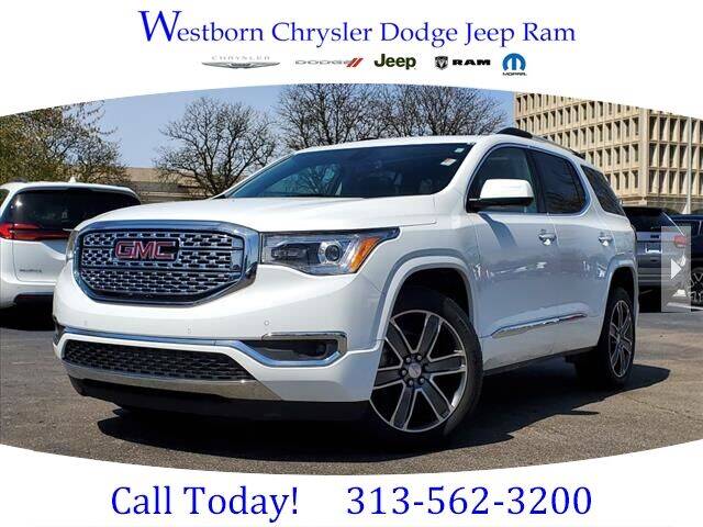 2019 GMC Acadia for sale at WESTBORN CHRYSLER DODGE JEEP RAM in Dearborn MI